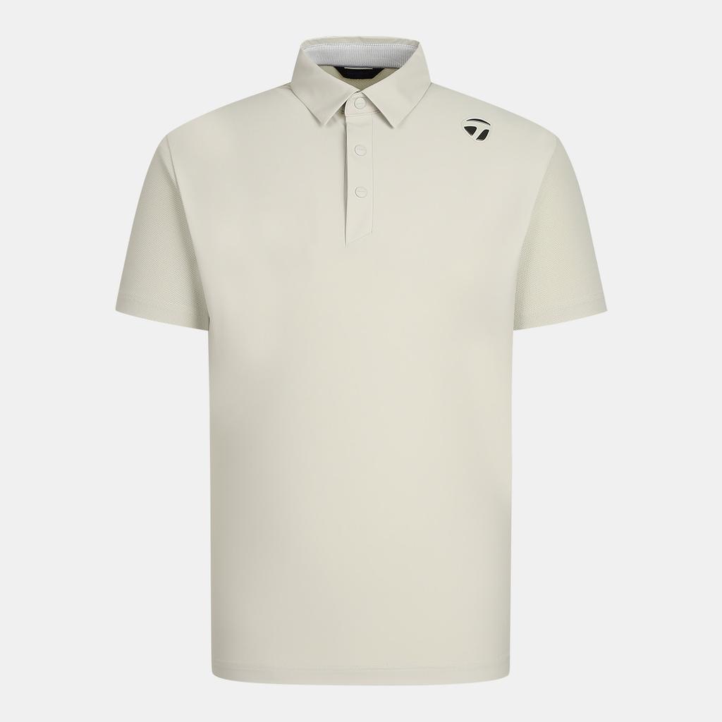TAYLORMADE APPAREL 26Ss Men'S Honeycomb Collar Short Sleeve T-Shirt T8031T62144-509