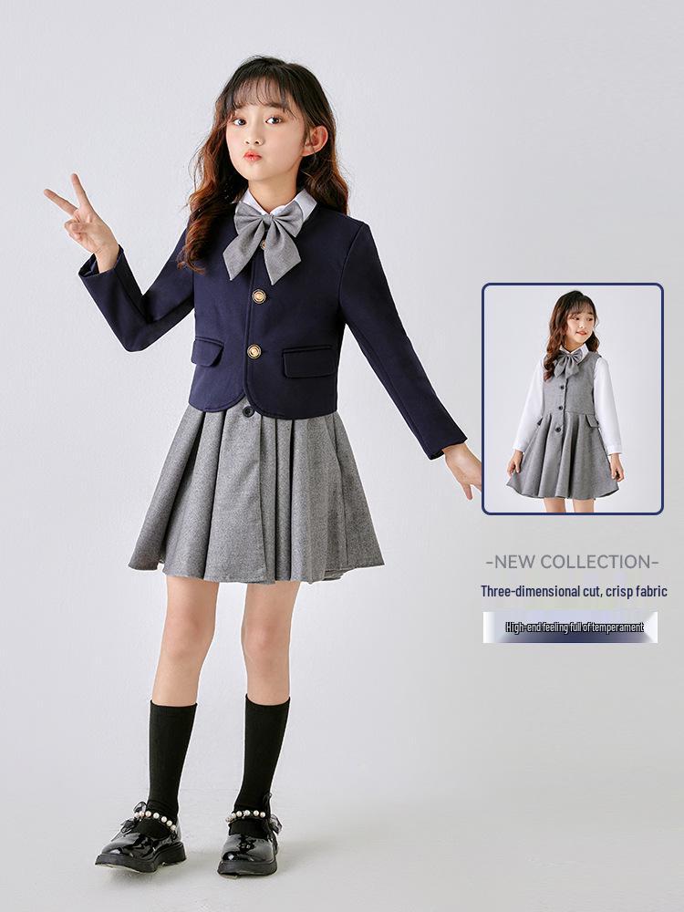 Gyermek Brit Stílusú Sportruházat Iskolai Egyenruha Óvodába és Általános Iskolába