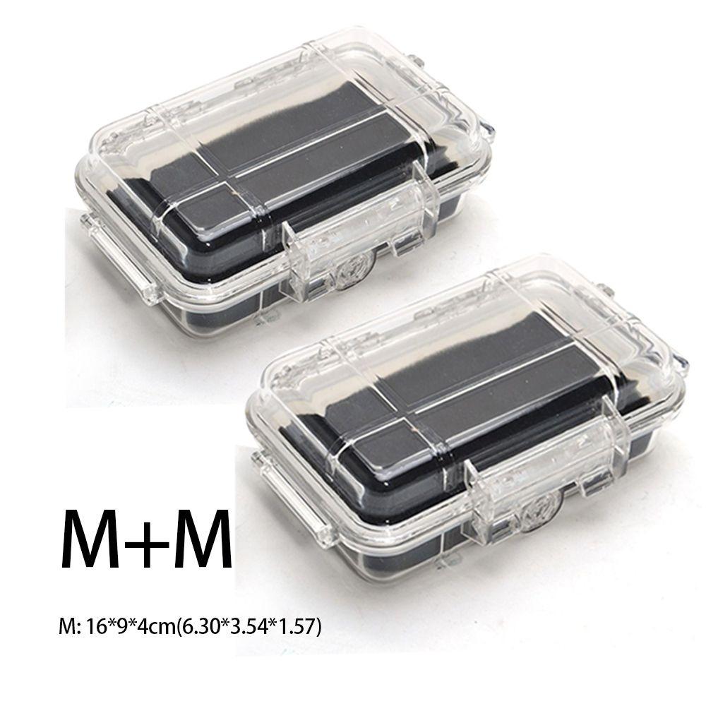 Robuste ABS Campingbox Stoßfest Transparent Versiegelte Aufbewahrungsbox Ausrüstung Trockenbox Professioneller Wasserdichter Werkzeugkasten