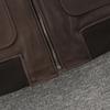 Flight Suit A2 Soft Genuine Cow Men Leather Jacket Brown Aviator Bomber Jackets Man Coat Spring Autumn