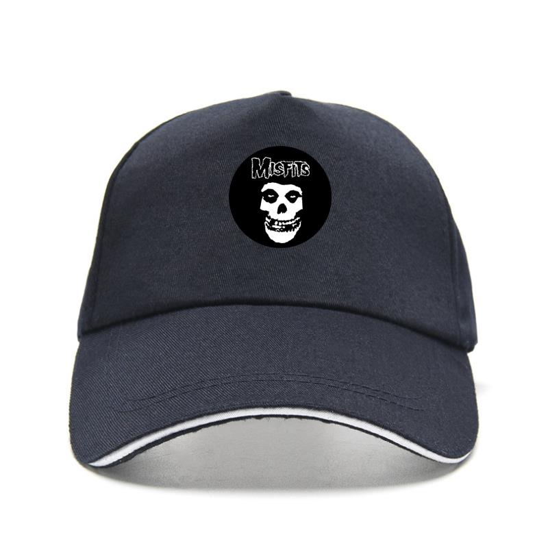 new Unisex's hip-hop punk skull misfits Baseball Cap Fashion brand Rock hip-hop cap punk band hat snapback