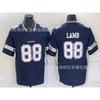 Mens American Football Jersey Dallas Cowboys Style Cotton Blend Performance Sportswear Rugby Training Game
