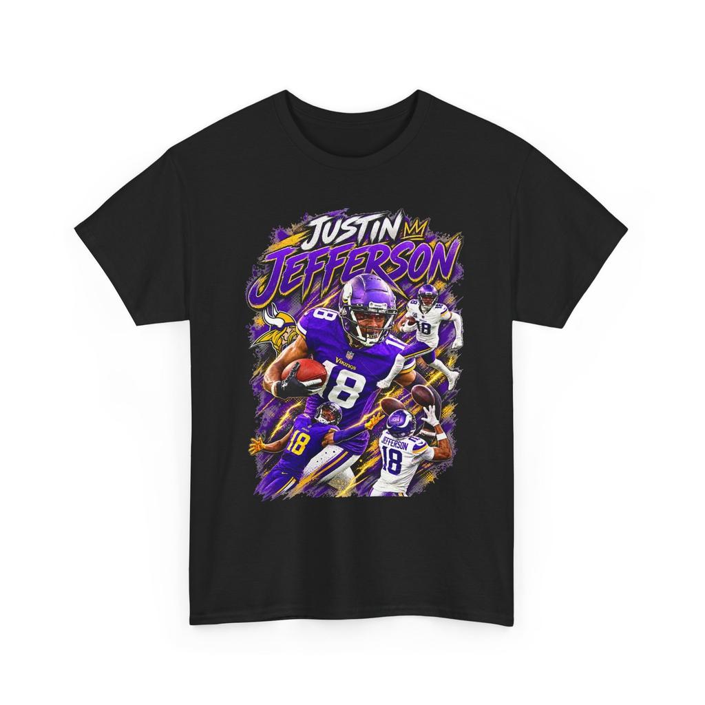 Justin Jefferson Football Player T-Shirt Unisex