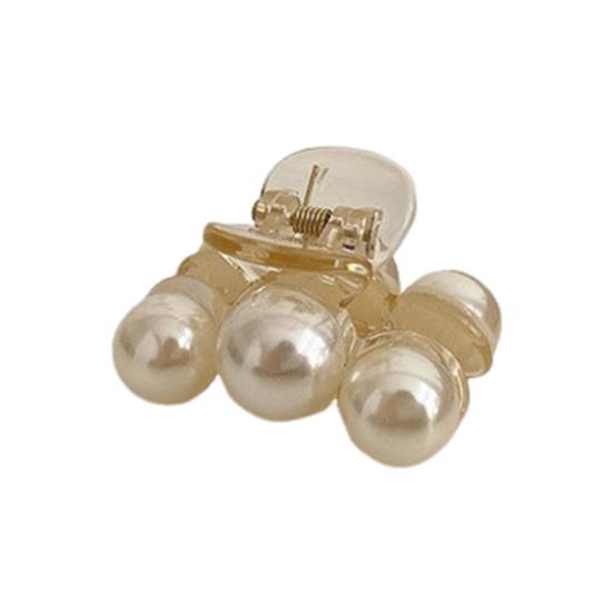 

Милая мини-круглая заколка для волос с искусственным жемчугом, нескользящая нескользящая заколка с перекрестными зубцами на затылке, маленькие когти для укладки волос, аксессуары для волос