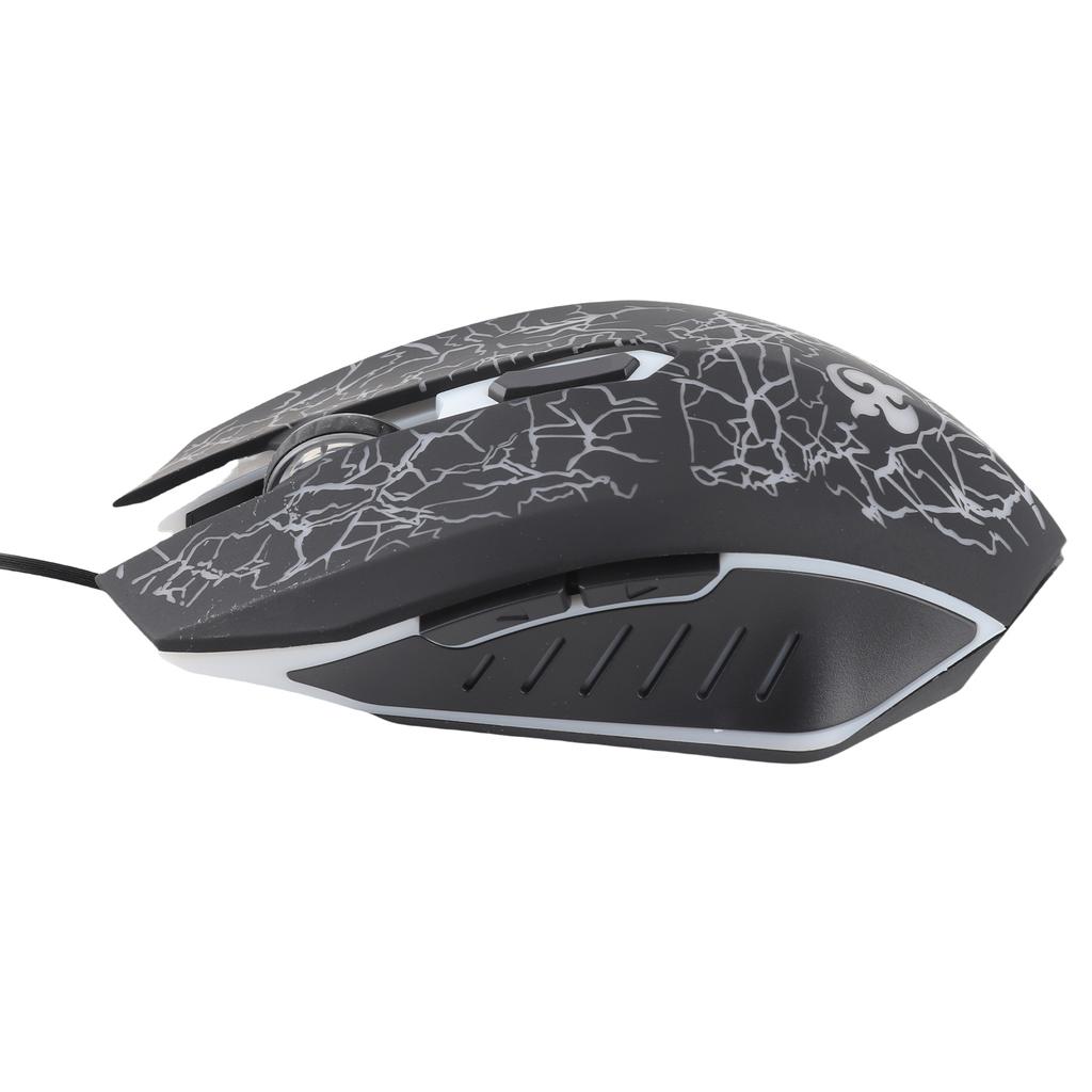 Mice Gamier Wired 6 Buttons Ergonomic LED USB   Mice for Computer Laptop Desktop PC