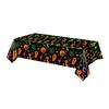 Halloween Tablecloth Spooky Ghost Printed Plastic Tablecloth Waterproof Indoor Outdoor Backdrop Banner Haunted House Decoration Creepy Party Favors