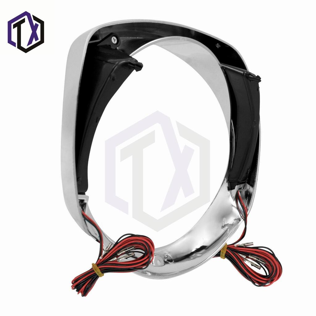 Flaggschiff Glide Road Dreirad 7" LED-Scheinwerfer Abdeckung