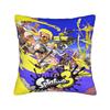 New Game Splatoon 3 Square Pillow Cases Cartoon Video Cushion Cover Funny Polyester Decor Pillowcover for Sofa 40x40cm
