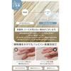 AP LAB Kitchen Mat [Convenient L-Shaped Fold] Transparent, Wipeable Floor Protection Mat with Non-Slip, Waterproof, Stain-Resistant, Dent-Resistant, S
