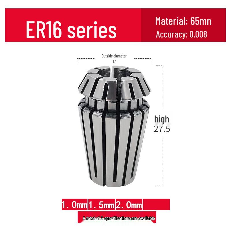 High Precision ER20 Spring Collet Engraving Chuck Holder for Milling Cutter