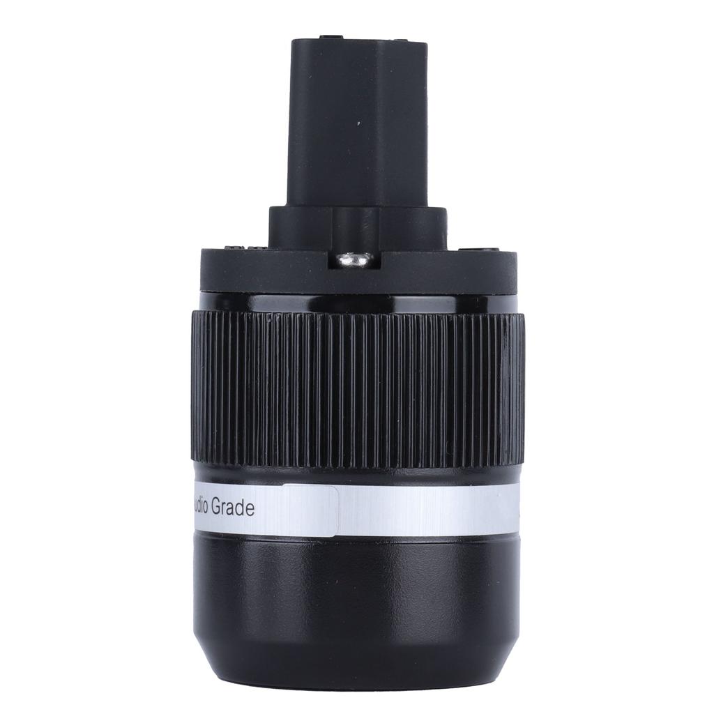 Monoso F100G Pure Copper GoldPlated AC Power Plug o DIY Power Cord Plug Connector 125~250V