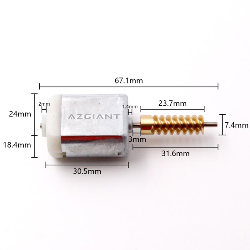 1020645 Для Suzuki Alto 2009-2016 Бренд Azgiant Новый Микроуглеродно-щеточный Мотор Привод Замка Боковой Двери Автомобиля Двигатель Центрального Управления 1 piece motor