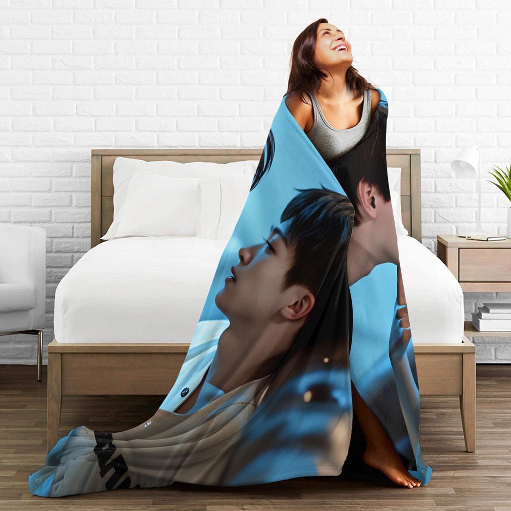 Revenged Love Super Warm Blankets Kids Plush Throw Blanket Novelty Couch Chair Flannel Bedspread Sofa Bed Cover