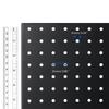 1Set Metal Perforated Panel Jewelry Display Rack with 12 Hooks Nail Board New Display Shelves