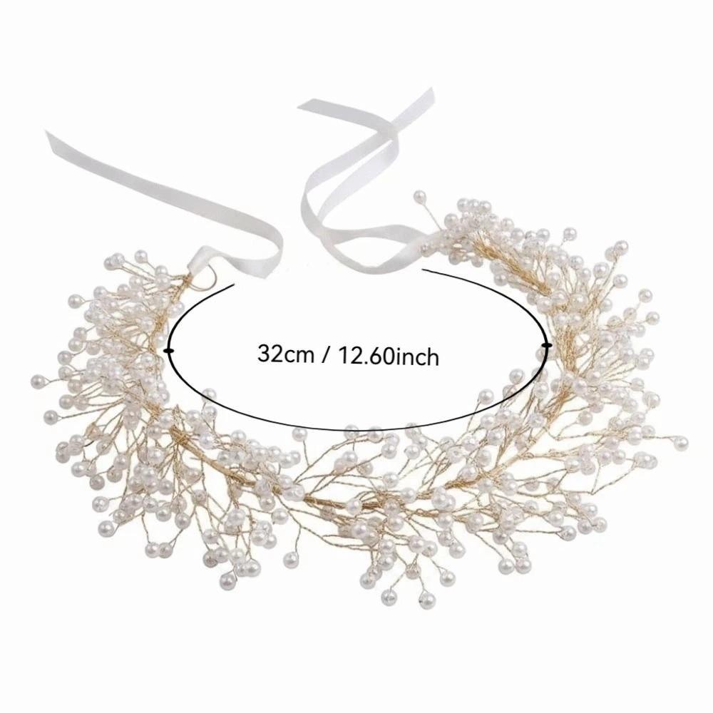 Headwear Pearl Hair Vine Jewelry Gift Wedding Headband Fashion Hair Bands Wedding
