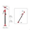 Adjustable Support Pole Jack Cabinet for Cargo Sturdy Steel Nylon Furniture