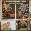 PVC Christmas Window Sticker Reusable Holiday Window Decal Window Cling Decal  Holiday Decorating