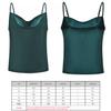 Women Summer Sexy Sling Chiffon Blouse V-neck Sleeveless Solid Color Top