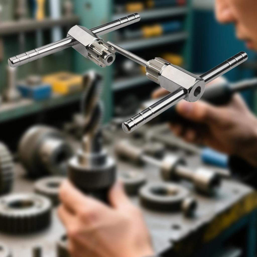 Fahrrad Tretlager Gewindeschneider Werkzeug Fahrrad Rahmen Gewindebohrer Reparaturset Ergonomischer Griff Einfache Handhabung