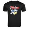 Never Give Up Graffiti Street Style Graphic T-Shirt