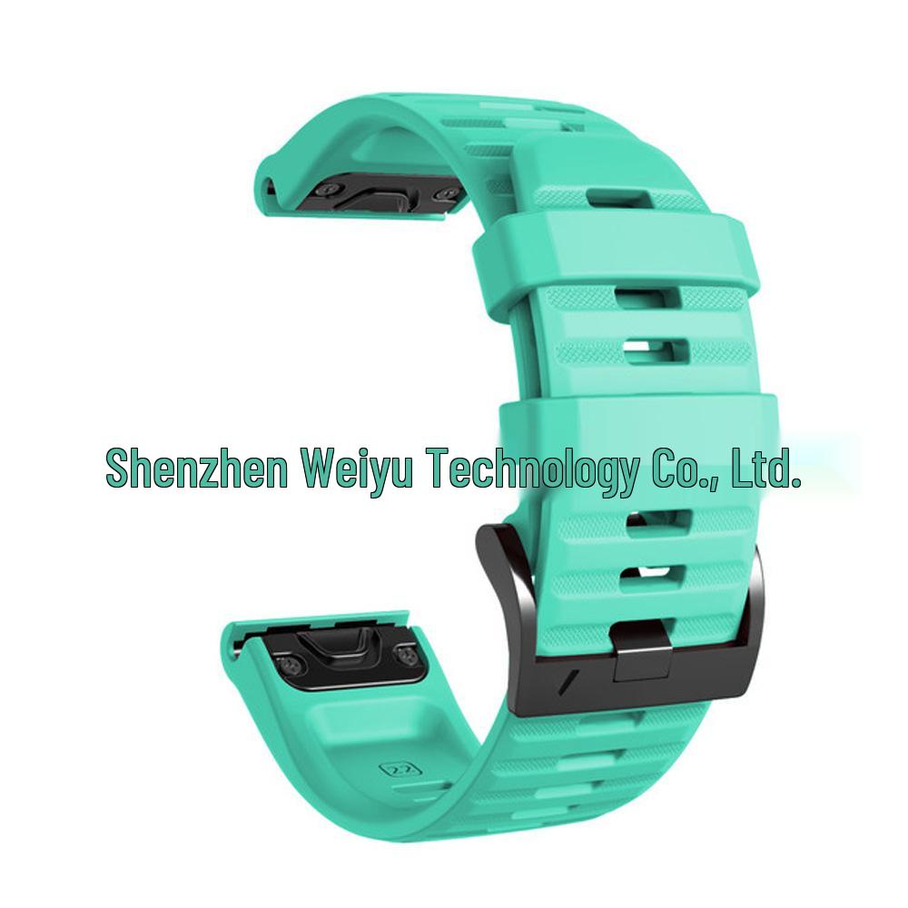 22mm/26mm Quick Release Silicone Band for Garmin Fenix 8/7/6/5 Series