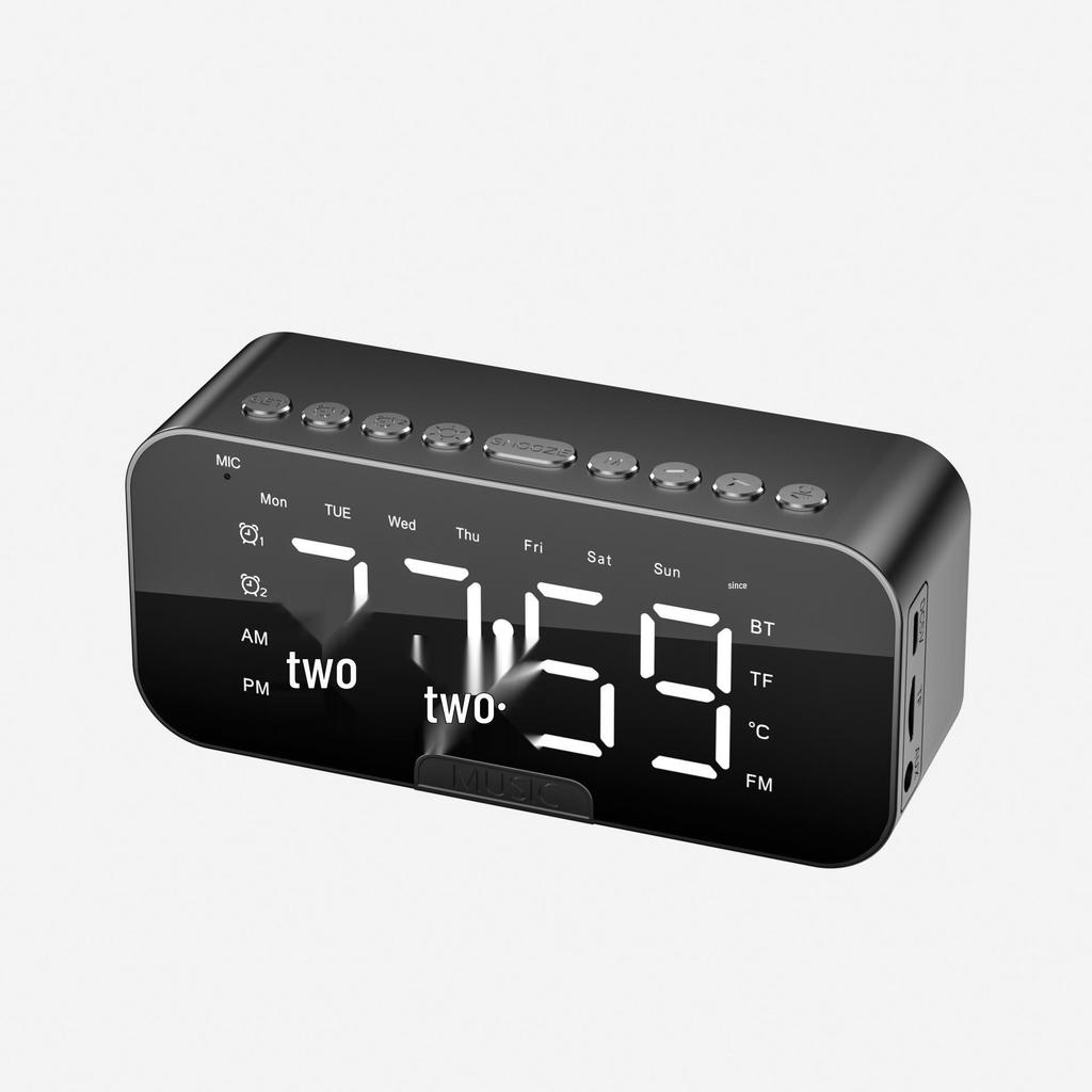 Cross G9 Little Devil Bluetooth Alarm Clock with AI Smart Speaker and HiFi Subwoofer