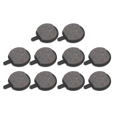 5 Pair L-02 Black Resin Durable Mute Mountain Bike Disc Brake Pad Bicycle Cycling Accessory