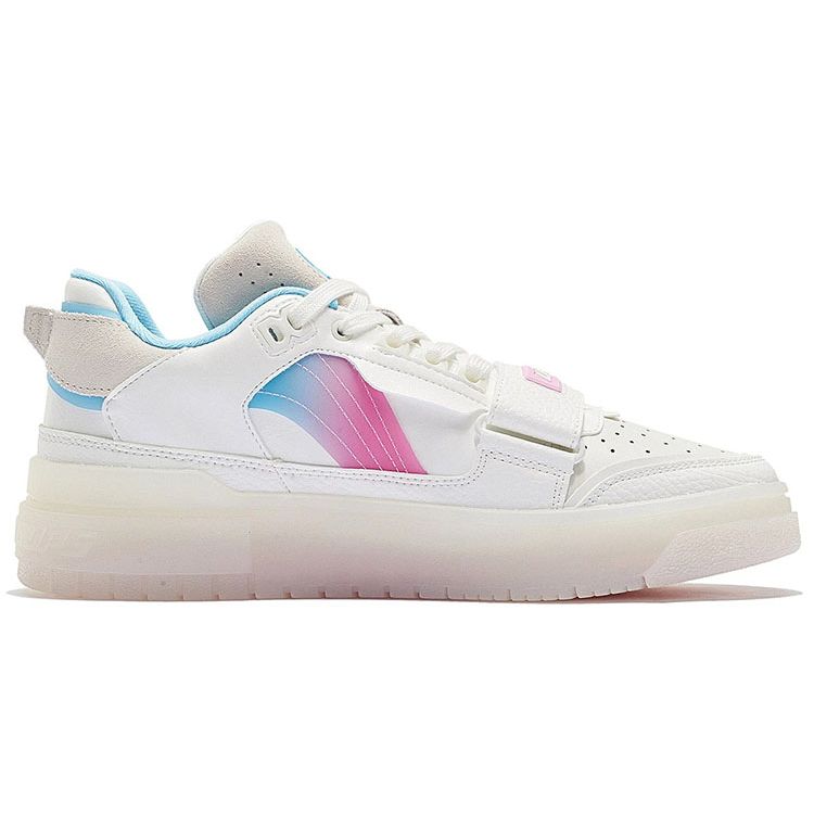 Li Ning Rookie Anti-Slip Shock Absorption Wear-Resistant Low-Top Basketball Shoes Men sneaker Off-White ABCS049-4