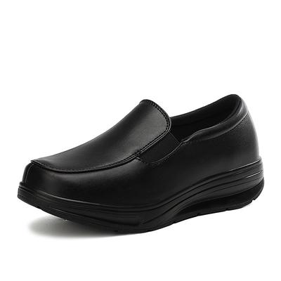 Spring and Autumn Air Cushion Nurse Shoes White Wedge Heel Maternity Shoes Mother Work Shoes