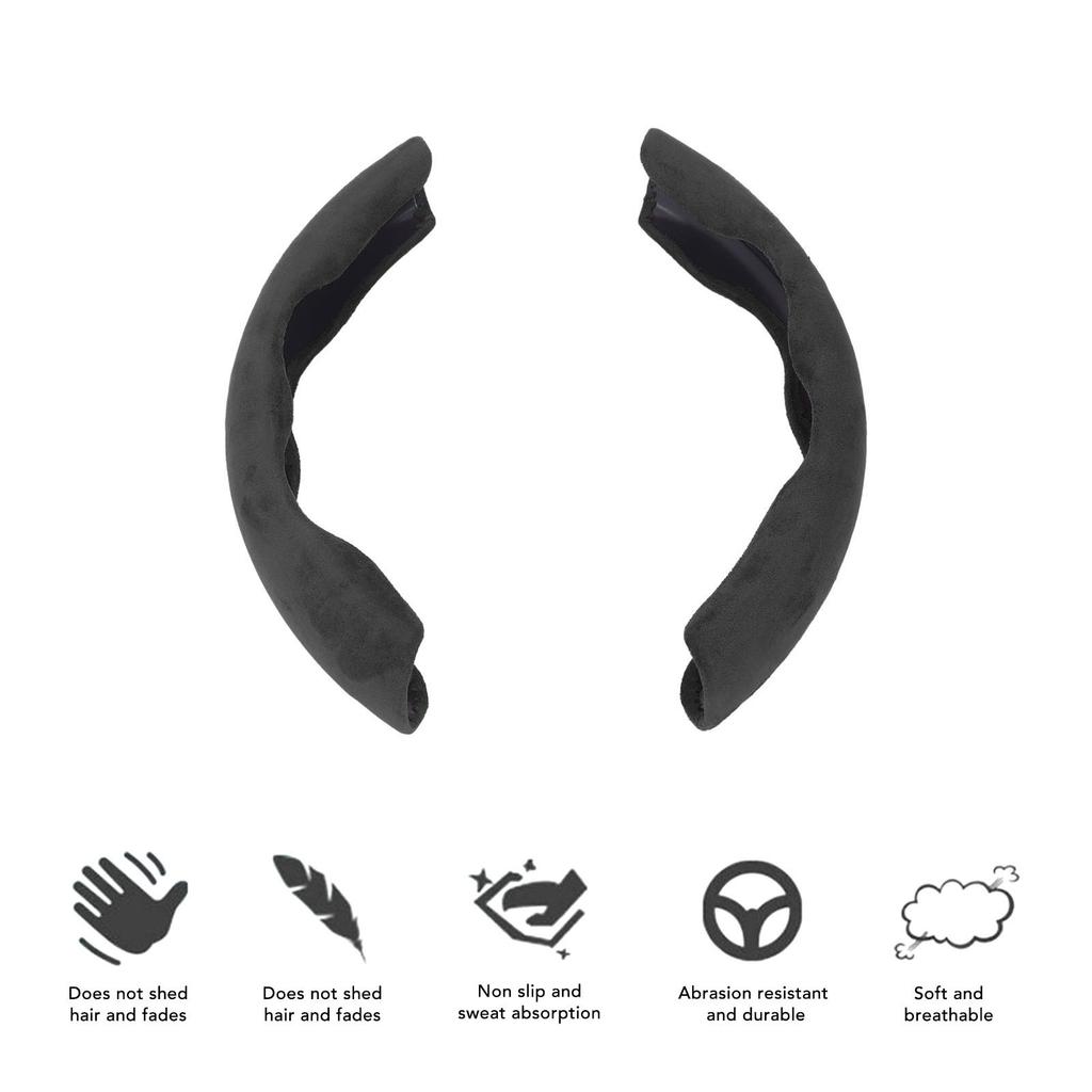 Protezione Suede per Ruote Auto Coprivolante Assorbente Sudore Sostituzione per ‑ Classe C Classe B