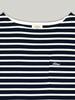FOLNUA Nuer Stripe T-Shirt (Navy Ivory)