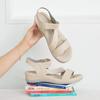 Jisyu Kuruni Lightweight Banding Platform Sandals 4cm
