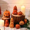 DIY Handmade Craft Halloween Pumpkin Model Resin Fake Pumpkins Model  Thanksgiving