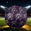 1pc Purple Paw Print Size 5 Soccer Ball Professional Lightweight Durable Match Training Football Indoor &Outdoor Sports BallTraining Ball Y19