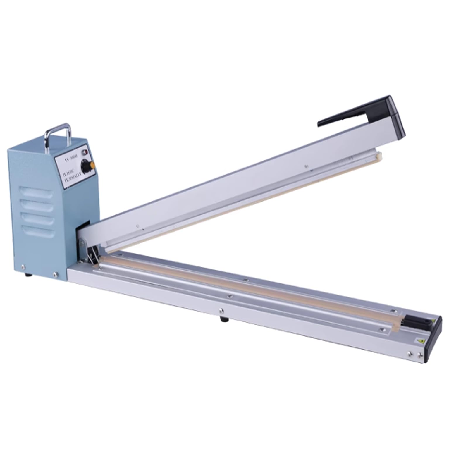 

Sealer 600mm Wrap Film Wrapping Machine 8 Stage Time Adjustment Sealing Multiple Bags Simultaneously Impulse Heat Sealing Machine Automatic Continuous