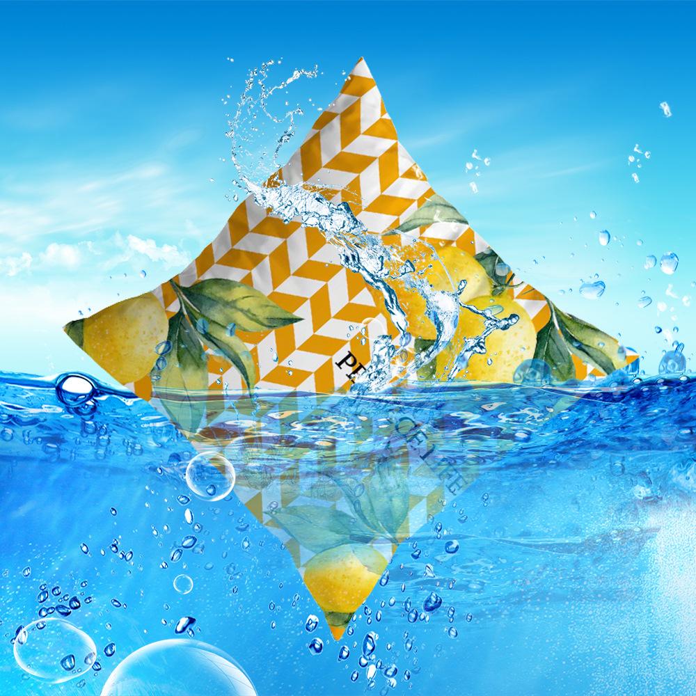 Water-Repellent Pillow Case Anti-Fouling And Anti-Membrane Printing Polyester Pillow Case Living Room Home Sofa Cushion Cover