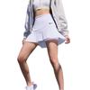 Nike SS24 DRI FIT Casual Short Skirts Women's White/White/Black FD6533-100