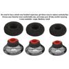 6 STK Memory-Schaum Ohrstöpsel Komfort Ohrstöpsel Ohrenschützer Set Kompatibel mit Plantronics Voyager 5200 Bluetooth-kompatiblem Headset