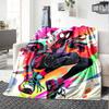 Spider-Man: Spider-Verse Cozy Blanket Ultra-Soft Suitable for Sofa Couch Office Bed Picnics Four Seasons Multipurpose Decor Unique Gift Y43