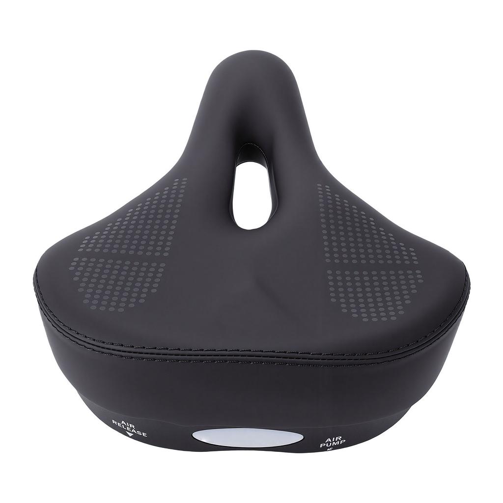 Bike Saddle with Shock Absorbing Balls Breathable Water Proof Anti Slip PU Bike Seat Inflatable Air Cushion for