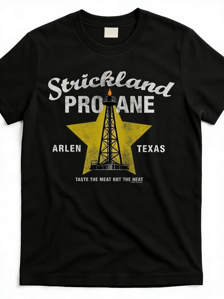 King Of The Hill Strickland Propane Tshirtshow Merchandise Featuring The Strickland Propane Logo A Unisex Loosefit Tee