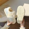 Versatile shoes thick baseplate shoes women's new spring and autumn students retro little white shoes