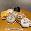 Original Cartoon Meow Meow Series Keychain: Cute Bag Charm & Car Hook Keyring