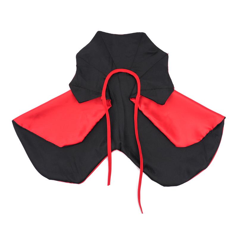 

Хелловінська накидка та плащ для домашніх тварин: Костюм Відьми, Вампіра, Кажана та Чарівного Капелюха для Кішок One Size