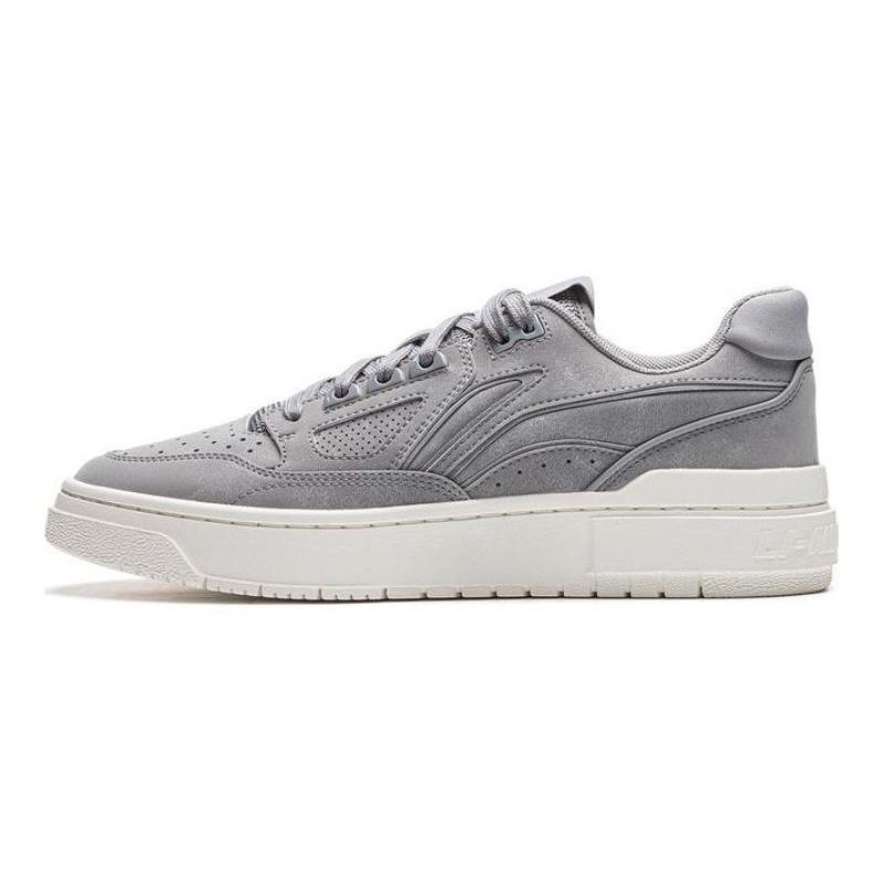 Li-Ning BADFIVE Mens Low Top Skate Shoes Gray Comfort Anti Slip ABCU025-2 39.5