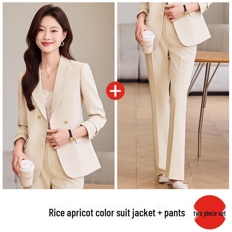 2026 Spring/Summer Women's Professional Suit Set: Elegant Workplace Trousers for a Stylish, Goddess-Inspired Look