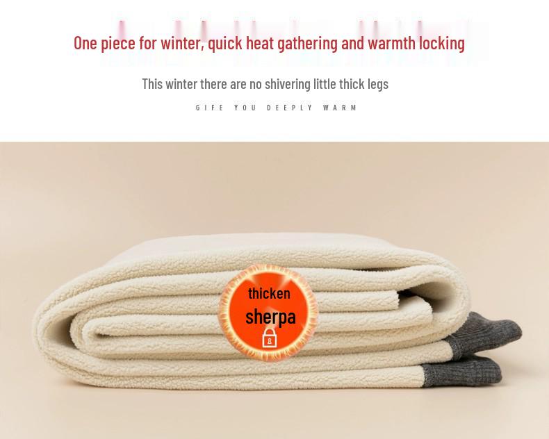 Plus Size Fleece-Lined Leggings for Women - Thick, Warm, Slimming Tapered Pants for Spring and Autumn