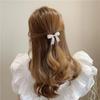 New Korean Sweet Simulated Pearl Bowknot Hairpins Barrettes For Women Fashion Hair Accessories Hair Clips
