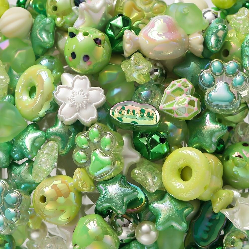 Mixed Colors Acrylic Mixed Beads 12~50mm Jewelry Making Beads Random Bracelet Beads  DIY Crafts