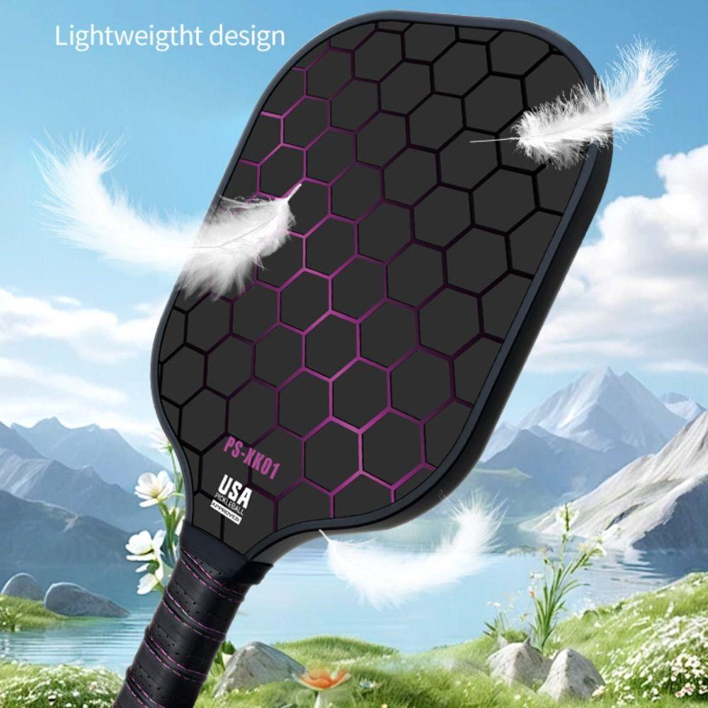 Lightweight Pickleball Rackets Frosted Surface Pickle Ball Paddle  Professional Game